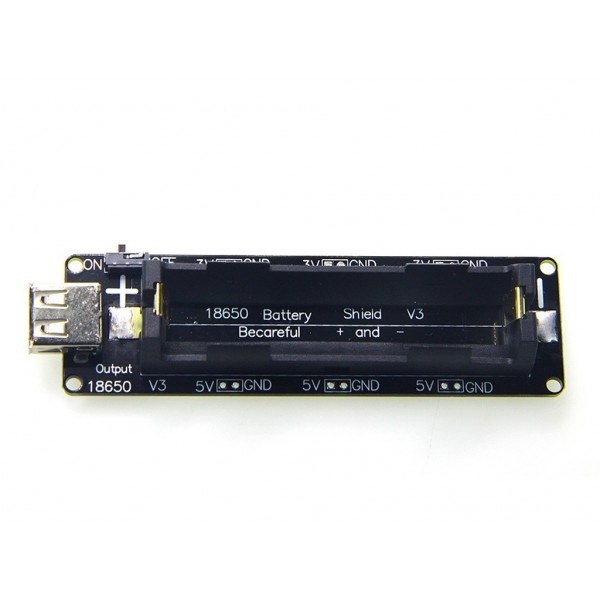 Battery Shield 18650 For Arduino Esp8266 Raspberry Pi Generic