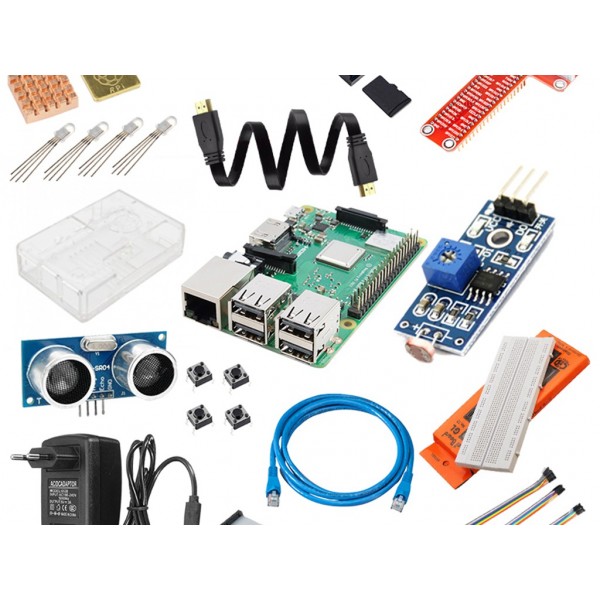 Raspberry Pi 3 Model B+ Advanced Senor Starter Kit