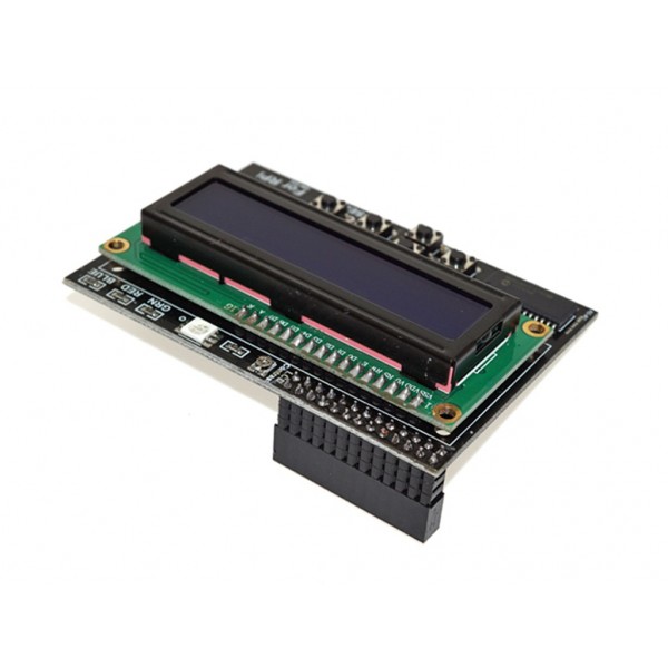 Lcd1602 Rgb Lcd Hat With Keypad For Raspberry Pi