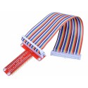 T Type Gpio Breakout Board With 40 Pin Cable For Raspberry Pi