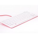 Official Raspberry Pi Keyboard White Red