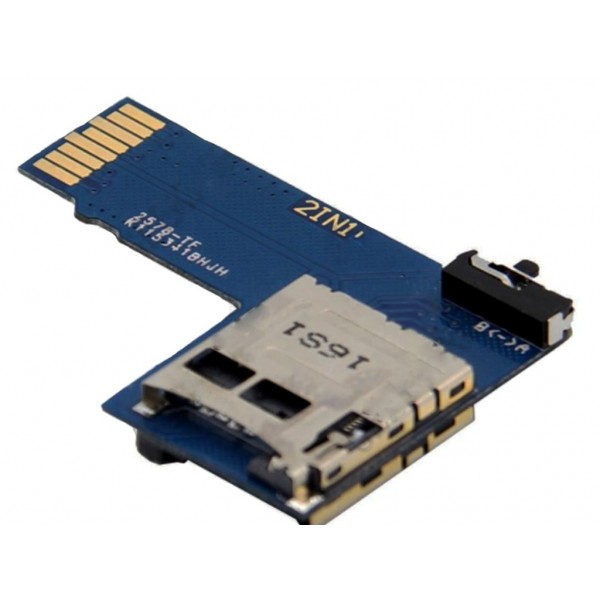 Dual Tf Micro Sd Card Adapter For Raspberry Pi