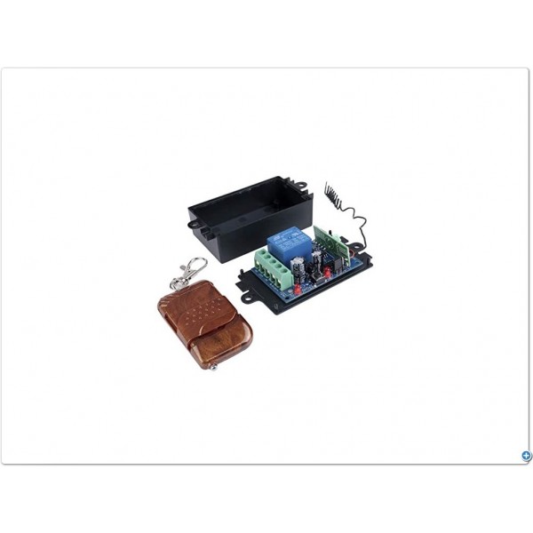 220Vac One Channel Rf Wireless Relay Module With Remote Control