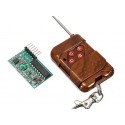 4 Channel Wireless Four Button Rf Remote Control Transceiver Module (Mode: Non Locking)