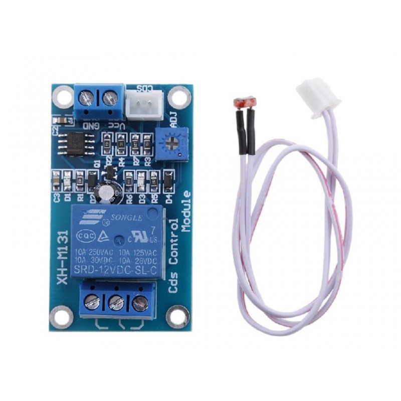 Xh M131 Dc 12V Light Control Switch Photoresistor Relay Module