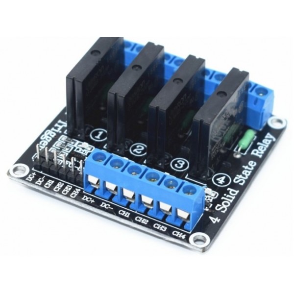 4 Channel 5V Low Level Solid State Relay Module For Arduino Pic Avr Dsp Arm