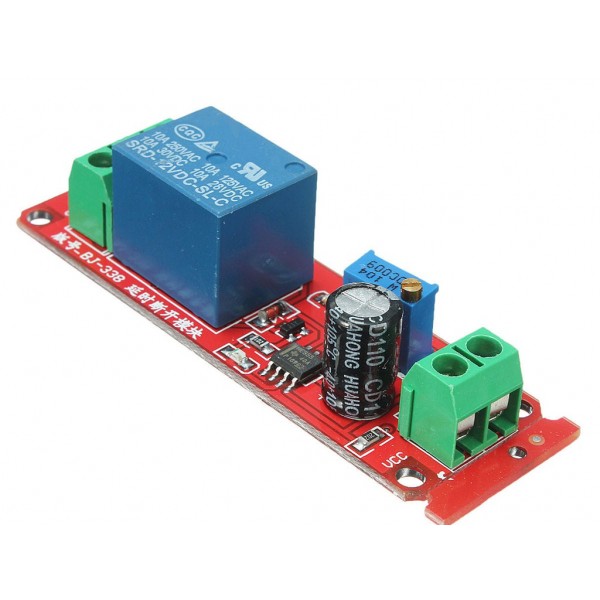 Ne555 Delay Monostable Switch Module Time Delay Switch Delay On Vehicle Electrical Delay 12V