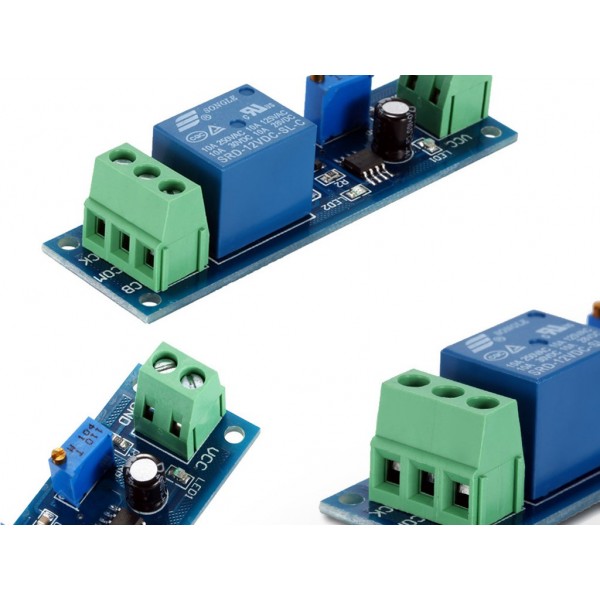 Ne555 Delay Monostable Switch Module Time Delay Switch Delay On Vehicle Electrical Delay 12V With Optocoupletr