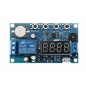5V Digital Display Real Time Delay Relay Switch Controls Synchronization Delay Timer