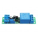 Dc 12V Switch Delay Relay Module With Adjustable Delay Time 0~25 Second Signal Triggering Switch Module