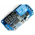 Dc 12V Led Display Digital Delay Timer Control Switch Module Plc