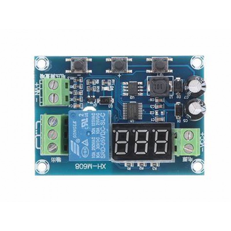 Xh M608 Battery Charge And Discharge Module Integrated Voltage Meter Undervoltage And Overvoltage Protection Timer