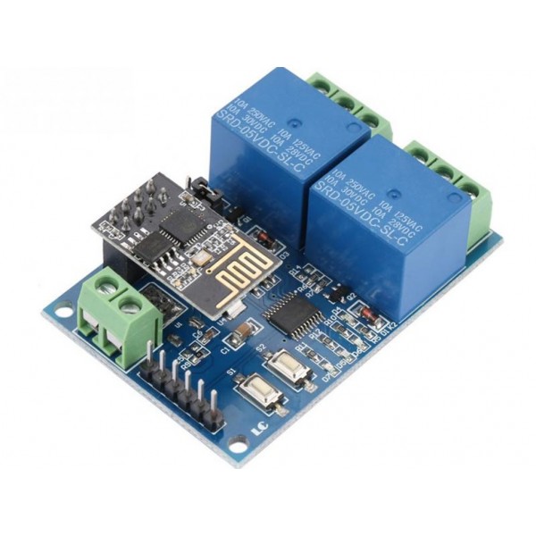 Esp8266 5V 2Ch. Wifi Relay Module Iot