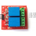 2 Channel 12V Relay Module For Arduino Pic Avr Dsp Arm