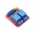 2 Channel 12V Relay Module With Optocoppler For Arduino Pic Avr Dsp Arm