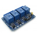 4 Channel Isolated 5V Relay Module Opto Coupler For Arduino Pic Avr Dsp Arm