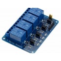 4 Channel 12V Relay Module With Opto Coupling For Arduino Pic Avr Dsp Arm