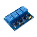 24V 4 Channel Relay Module (With Light Coupling)