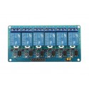 5V 6 Channel Low Level Relay Module With Light Coupling