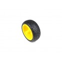 65Mm Robot Wheel For Bo Motors (Yellow)