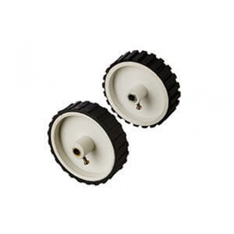 7X2 Cm Wheel 6Mm Shaft Gear Motor White Color