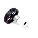 Robot Wheel 10Cm Dia. X 2Cm Width For 6Mm Shaft Motor