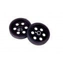 Robot Wheel 10Cm Dia. X 2Cm Width For 6Mm Shaft Motor