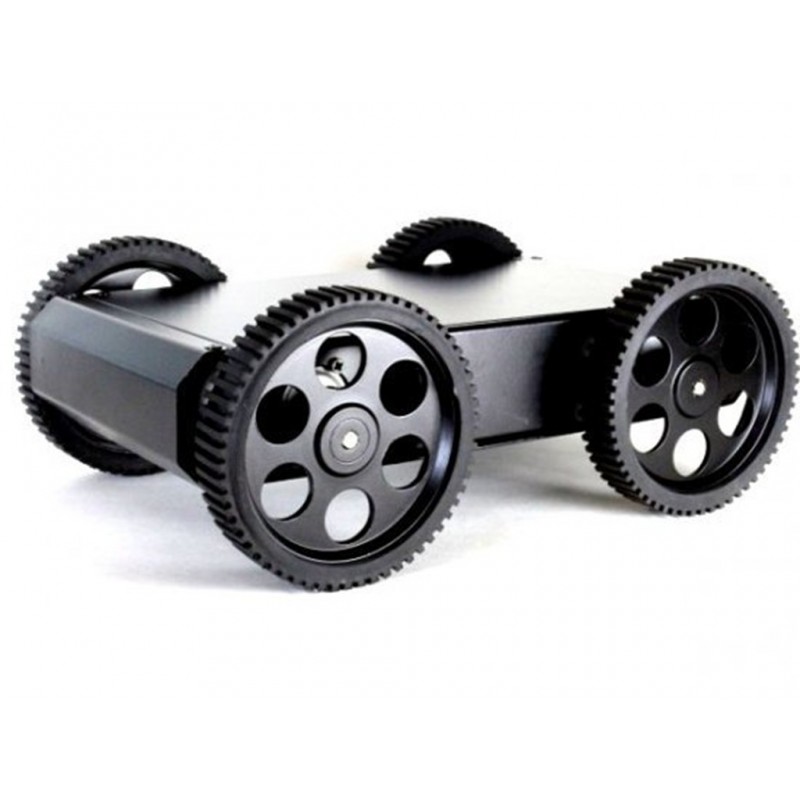 Robot Wheel 10Cm Dia. X 2Cm Width For 6Mm Shaft Motor