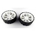 10X4 Cm Wheel 6Mm Shaft Gear Motor