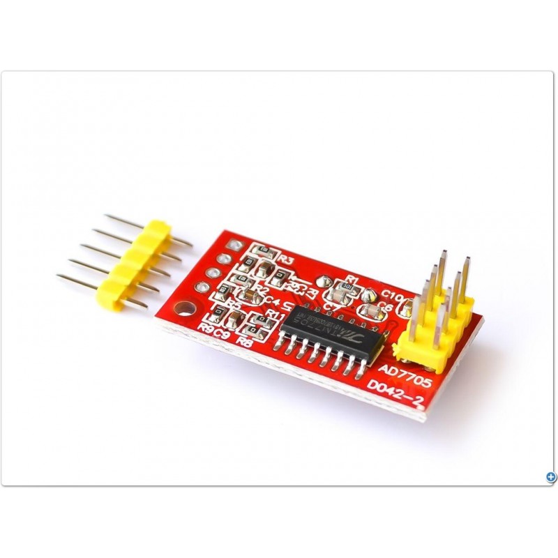 Ad7705 Dual 16-Bit Adc Data Acquisition Tm7705 Module
