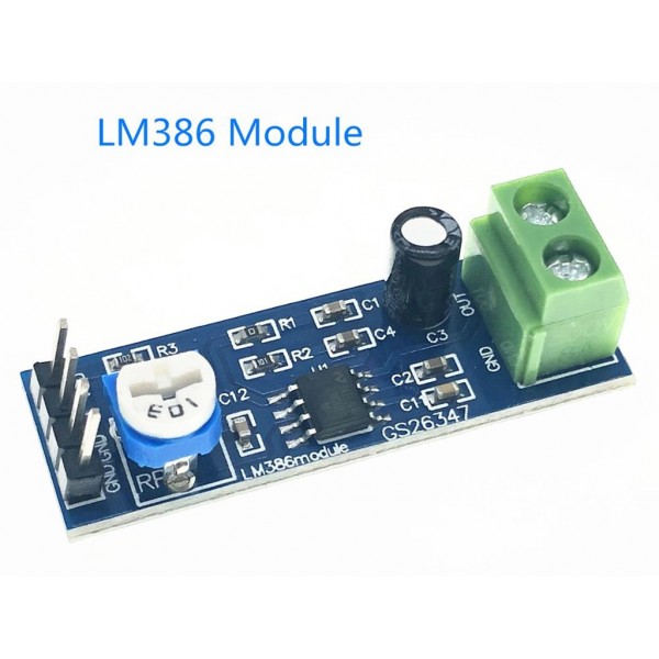 Lm386 Audio Amplifier Module