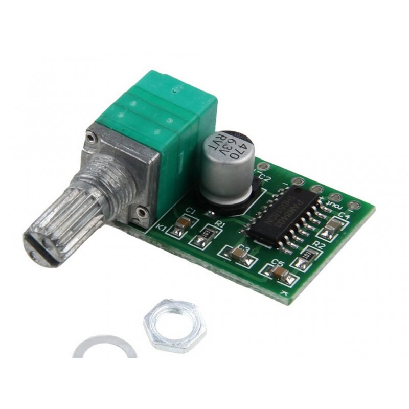 Pam8403 Mini 5V Digital Amplifier Board With Switch Potentiometer