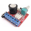 Pam8610 12V Mini Hifi Class D Audio Stereo Amplifier Board Module Dual Channel 2X10W 