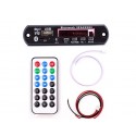 Bluetooth Mp3 Decoding Board Module With Inbuilt Sd Card Slot Usb Fm And Remote Control