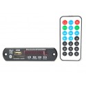 Bluetooth Mp3 Decoding Board Module With Inbuilt Sd Card Slot Usb Fm And Remote Control