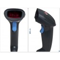 Retsol Ls450 Handheld Laser Interface Usb Supported Barcode Scanner