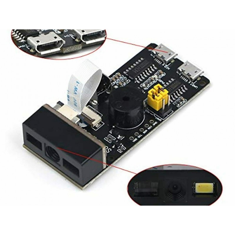 Scanner V3.0 Serial Interface Two Dimensional Barcode Scanning ... Circuit Diagram