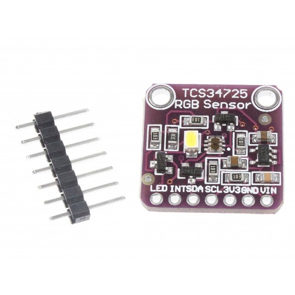 Rgb Color Sensor With Ir Filter And White Led Tcs34725