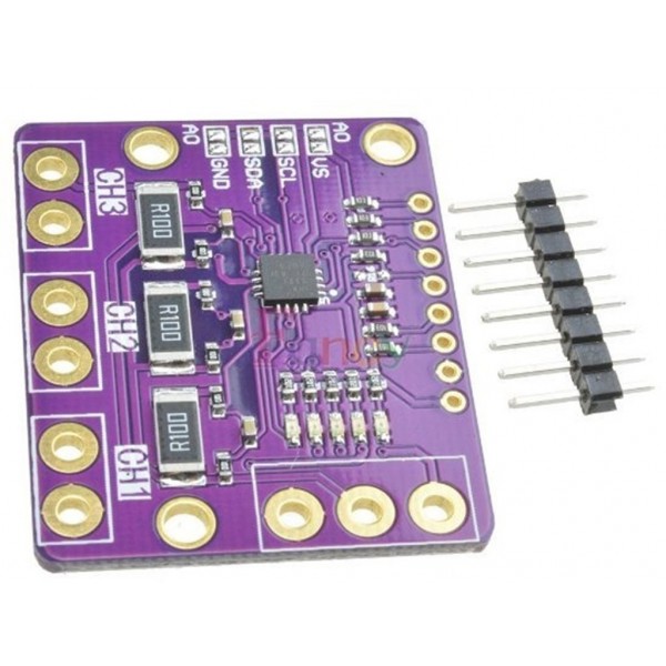 Ina3221 Three Way Bidirectional Bus Low Side High Side Voltage Current Power Monitor I2C