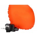 Portable Inflatable Flood Control Emergency Rescue Bracelet Papaya Orange