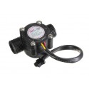 Yf S201 Water Flow Measurement Sensor With 1 30Liter Min Flow Rate Black