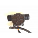 Yf S201 Water Flow Measurement Sensor With 1 30Liter Min Flow Rate Black