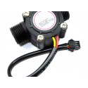 Yf S201 Water Flow Measurement Sensor With 1 30Liter Min Flow Rate Black