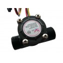 Yf S201 Water Flow Measurement Sensor With 1 30Liter Min Flow Rate Black