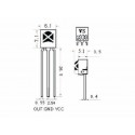 Ir Receiving Head Vs1838B Remote Control Receiver