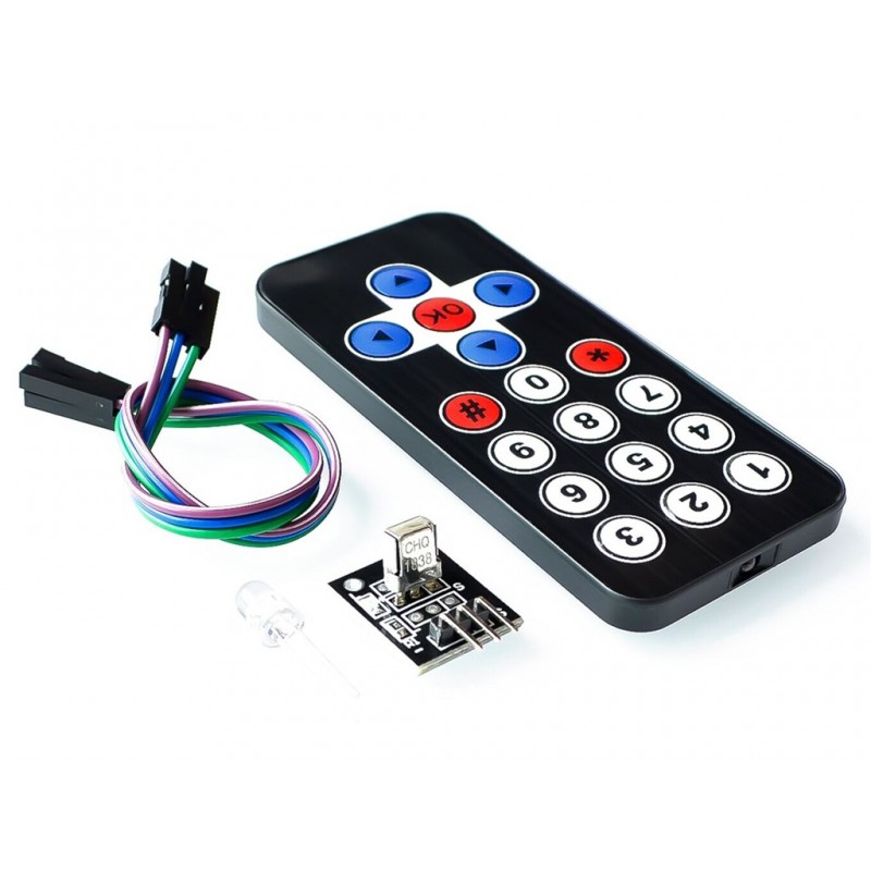 Infrared Ir Wireless Remote Control Module Kit For Arduino