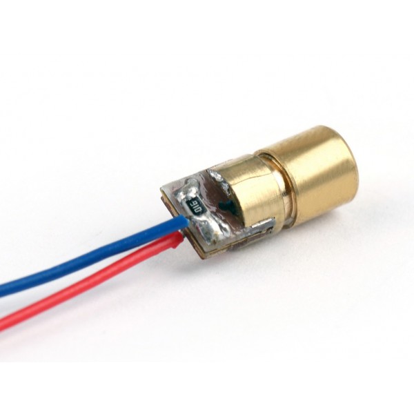 650Nm 6Mm 5V Dc 5Mw Mini Laser Dot Diode Module