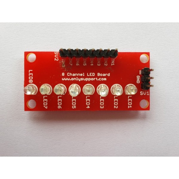 8 Led 3Mm Board For Indication