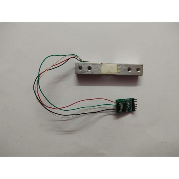 Load Cell 1Kg With Hx711 Dual Channel 24 Bit Precision Amplifier Board