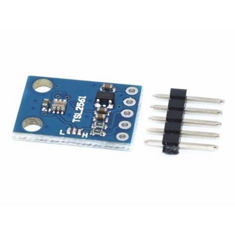 GY-2561 TSL2561 Luminosity Sensor Module – I2C, 3.3V-5V, 0.1-40k+ Lux